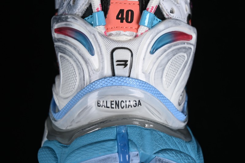 Balenciaga Runner Kith Four Color Retro Casual Shoes - W3RBW2325