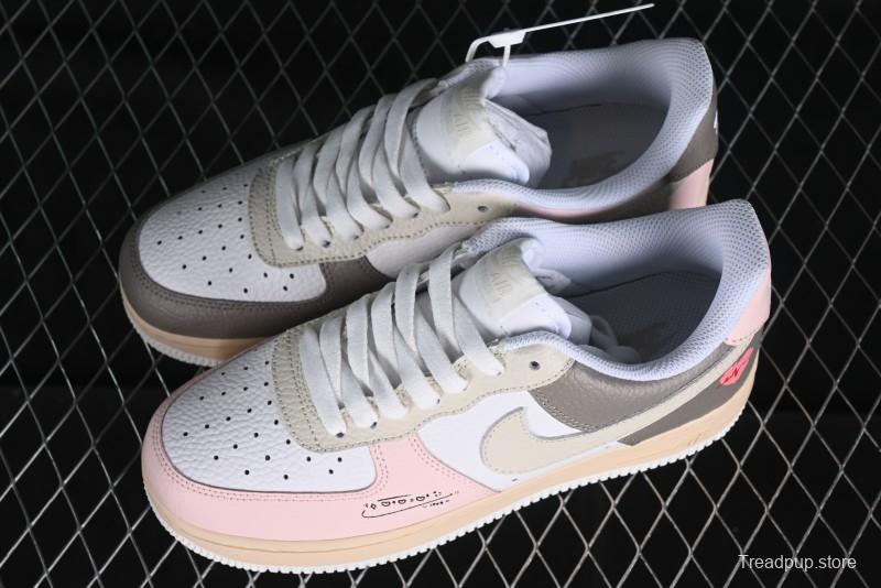 Nike Air Force 1 '07 Low Valentine's Day Limited Edition EKG Heartbeat Double Heart Design Casual Sneakers - TY0301-222