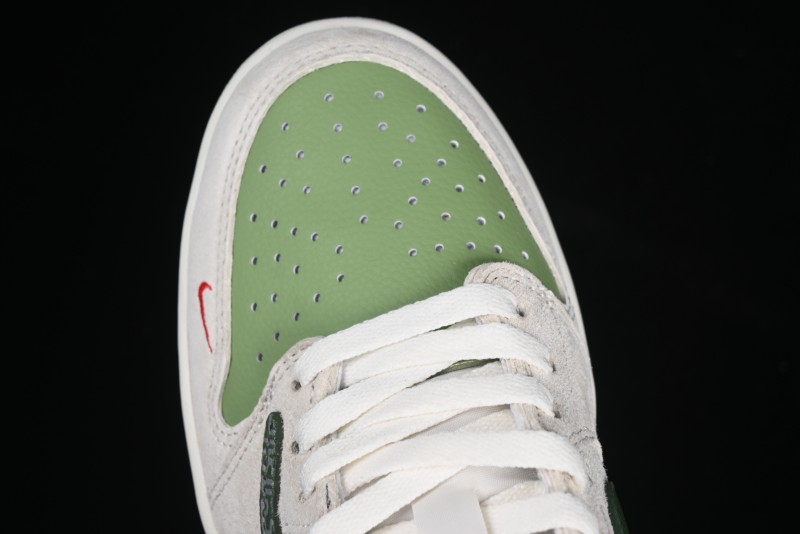 Nike Travis Scott x Fragment Design x Air Jordan 1 Low OG SP AJ1 Snake Year Limited Edition Low-Top Casual Sneakers - DM7866-075