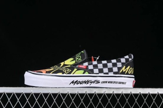 Mooneyes x Vans Slip-On Low-Top Casual Skate Shoes - VN000CP6BHG