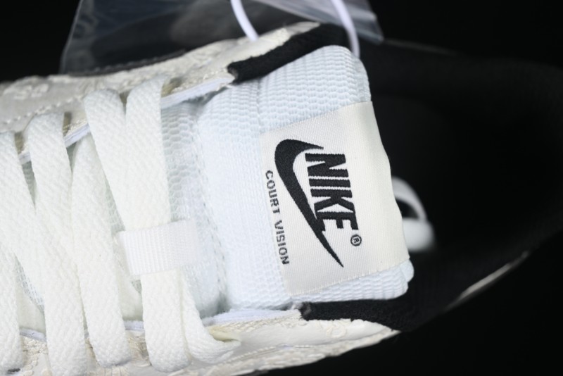 Nike Court Vision Lo 2025 Year of the Snake Theme Campus Casual Sneakers - CD5463-100