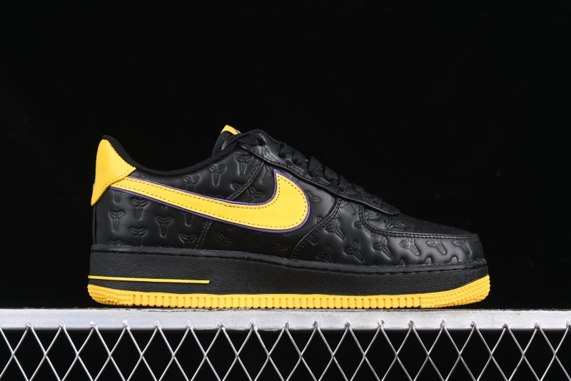 Nike Air Force 1 '07 Low Kobe All-Leather Low-Top Casual Sneakers - HV5122-001