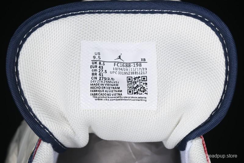 Nike Air Jordan 1 Low AJ1 Gucci Collaboration Beige Blue Swoosh Retro Basketball Shoes - FC1688-198