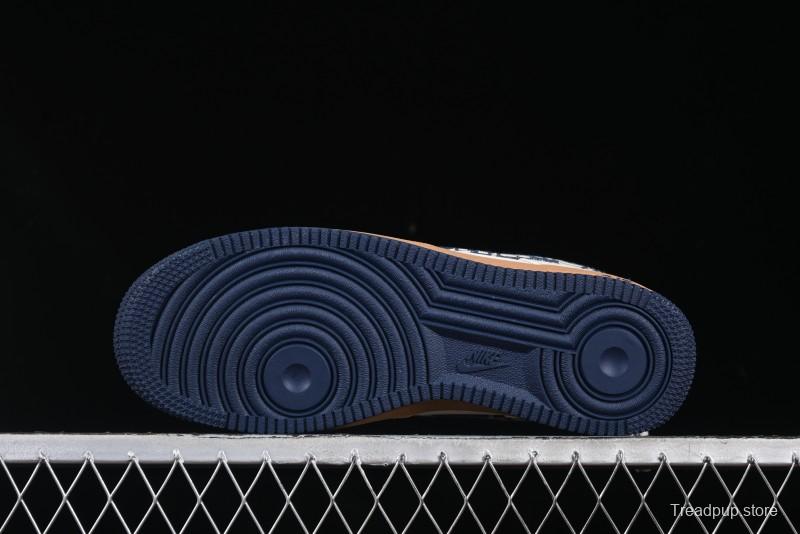 Nike Air Force 1 '07 Low Dior Collaboration Grey Knit Casual Sneakers - KK1988-052