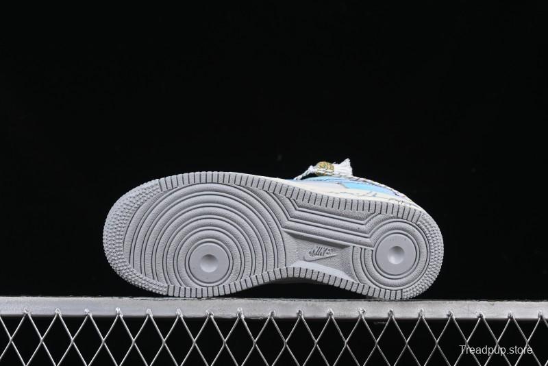 Nike Air Force 1 '07 Low YunYuJian CNY Year of the Snake Limited Edition Casual Sneakers - DX2678-222