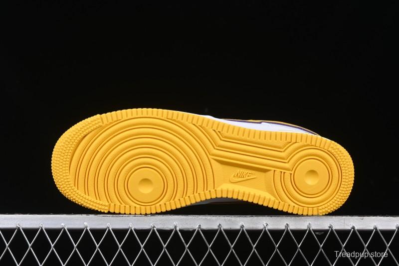 Nike Air Force 1 '07 Low Kobe Casual Sneakers with Full-Layer Leather and Full-Length Air Cushion - FZ1151-100
