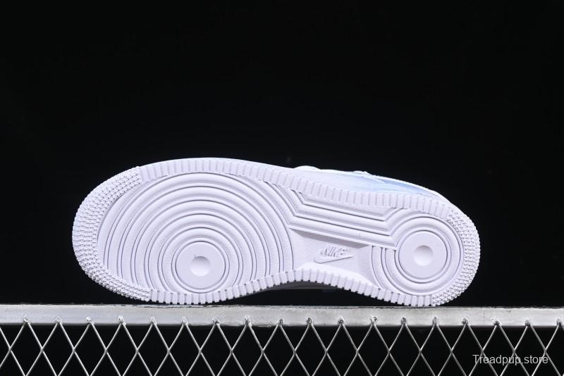 Nike Air Force 1 '07 Low Snow Tie-Dye Casual Sneakers with Lace-Up Closure - ZH0316-057