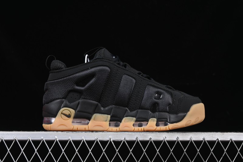 Nike Air More Uptempo Retro Basketball Shoes with Breathable Mesh Upper - FZ3055-003