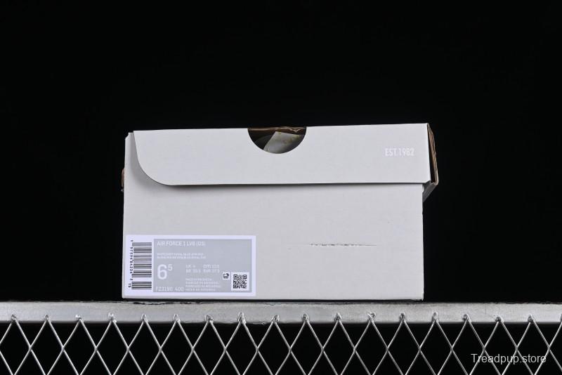 Nike Air Force 1 '07 Low Casual Sneakers with Full-Length Air Cushion - FZ3190-400