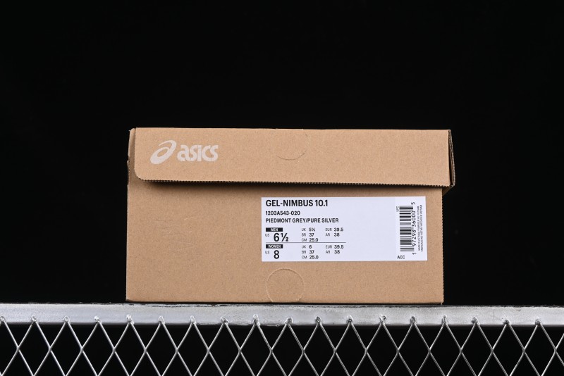 Asics Gel-Nimbus 10.1 Retro Breathable Casual Shoes with Cushioning for Men - 1203A543-020