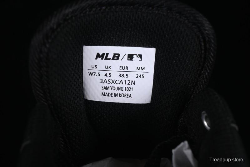 New York Yankees MLB Chunky Liner Custom Platform Sneakers in Neon Pink - 3ASXCA12N50WHS