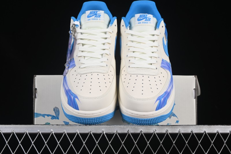 Nike Air Force 1'07 Low Nezha Collaboration Spirit Pearl Low-Top Casual Sneakers - DF0188-049