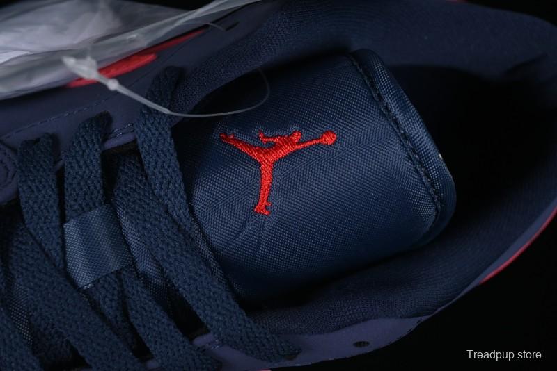 Nike Air Jordan 1 Low AJ1 Patriot Blue Red Low-Top Casual Lifestyle Sneakers - CZ8454-400