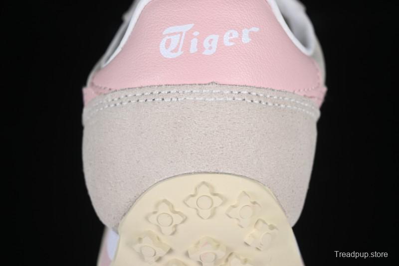 Asics Vintage-Style Sneakers - Soft Pink & Neutral Beige