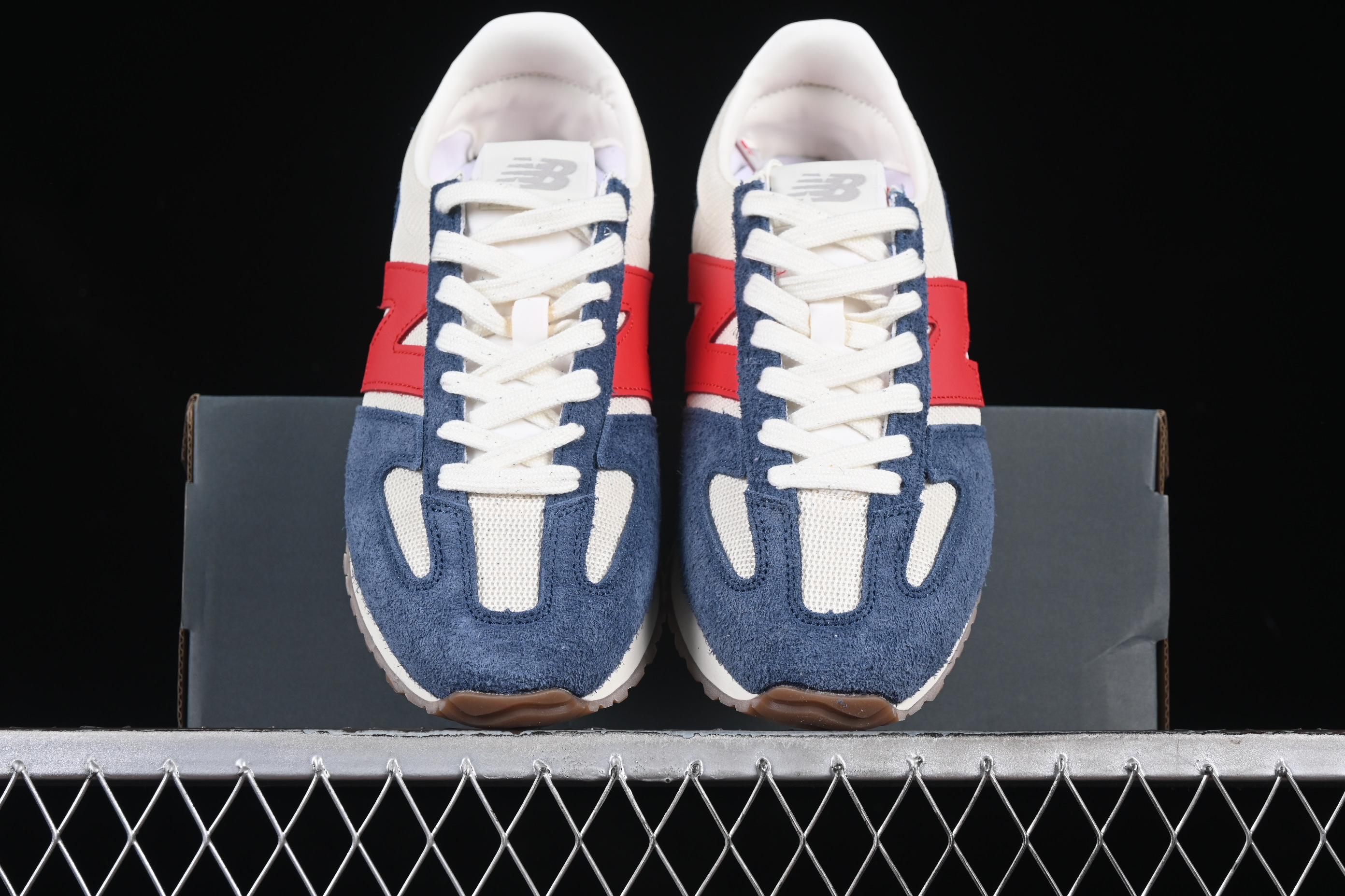 New Balance NB471 Series Fabric and Leather Casual Lifestyle Shoes - U471AK
