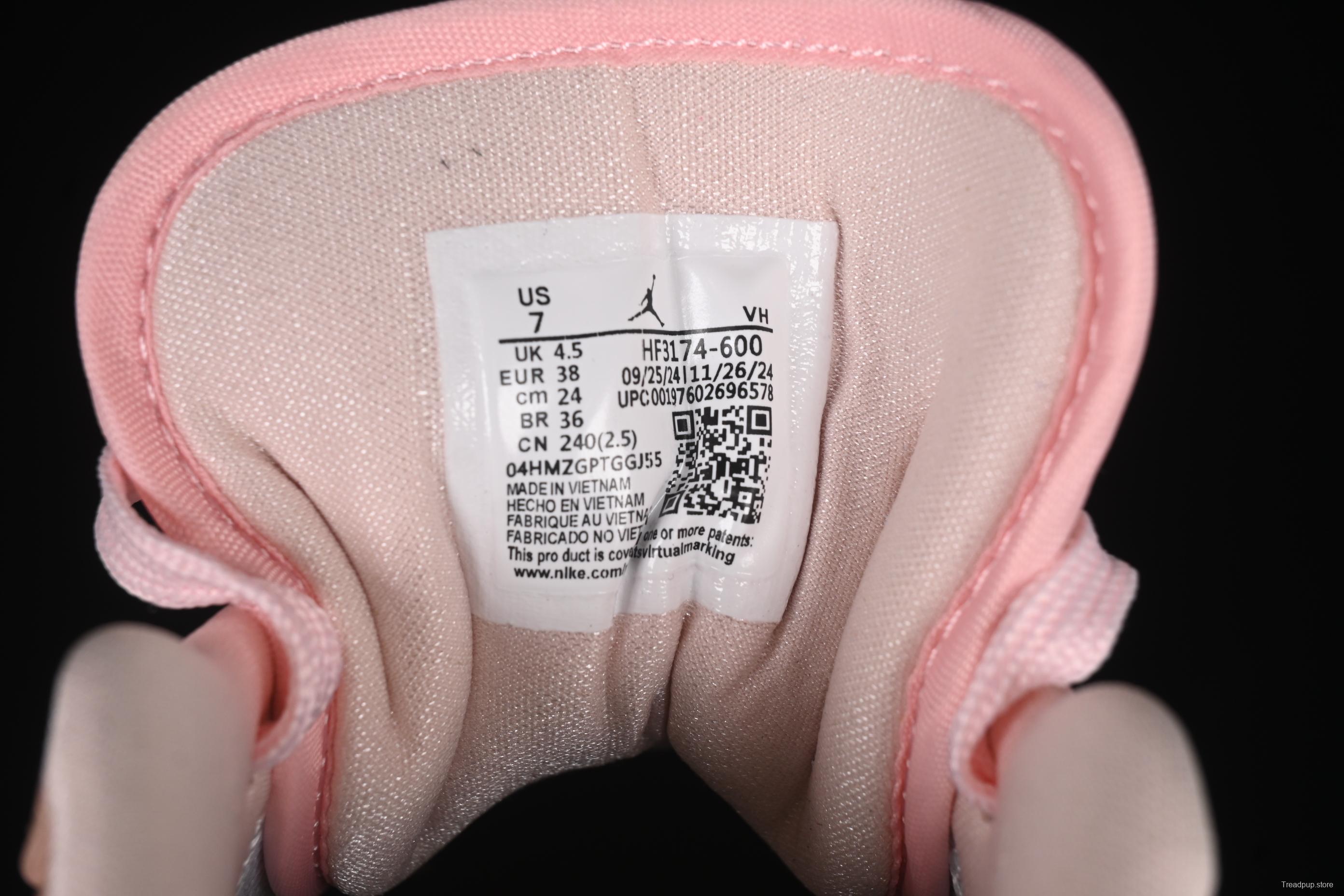 Nike Air Jordan 1 Low AJ1 Valentine's Day Jelly Pink Low Top Lifestyle Basketball Shoes - HF3174-600