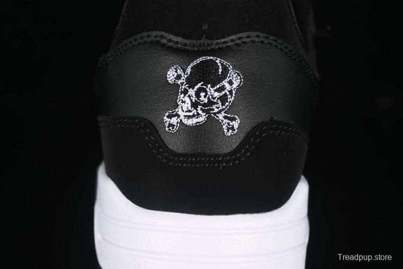 Nike Air Max 1 Retro Running Shoes with Half-Sole Air Cushion - 875844-001