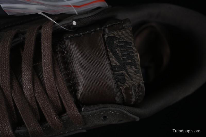 Nike Travis Scott x Air Jordan 1 Low OG AJ1 Reverse Swoosh Sneakers - DM7866-202