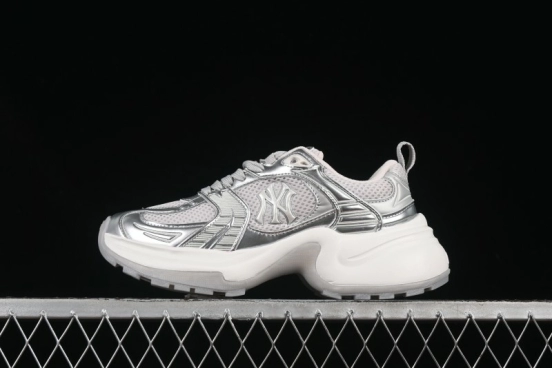 New York Yankees MLB XLG Chunky Platform Sneakers - 3ASHW045N50SIS