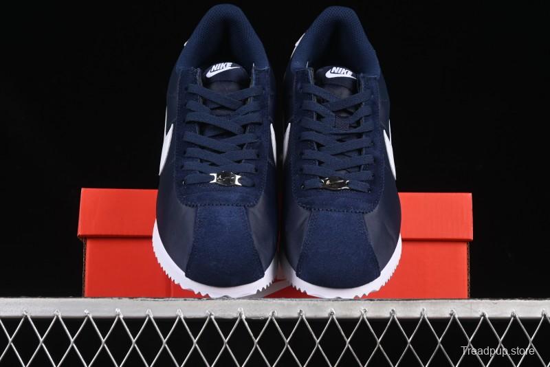 Nike Classic Cortez Leather Retro Running Shoes with Cushioned Sole - HF0263-400