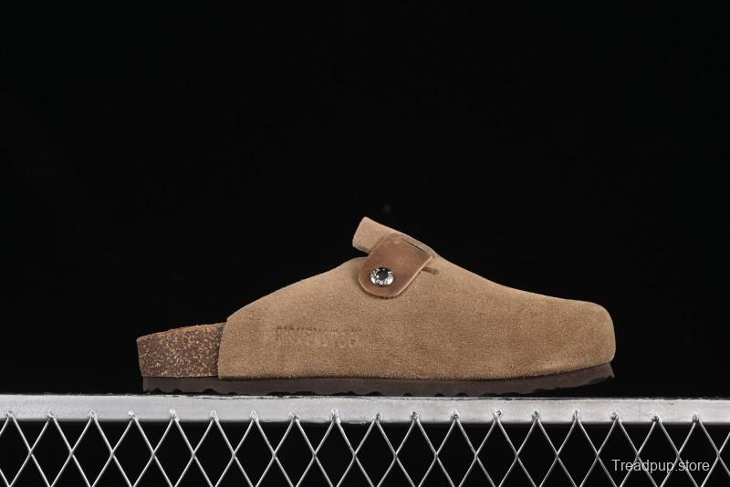 Birkenstock Arizona Soft Footbed Sandals with Suede Leather and Lambswool Lining - G.D4