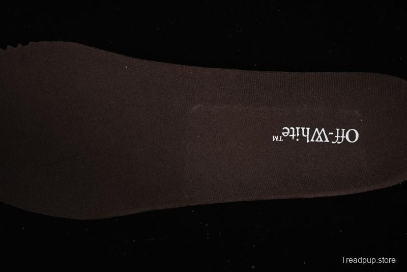 Off-White Be Right Low-Top Lifestyle Sneakers in Black Green - X.E5