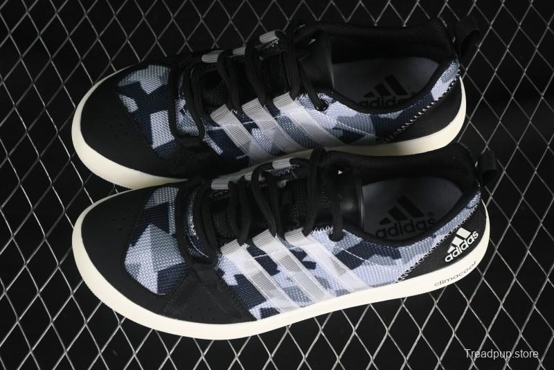 Adidas Climacool Boat Lace Graphic Running Shoes with Breathable Mesh and Cushioned Sole - BA8397