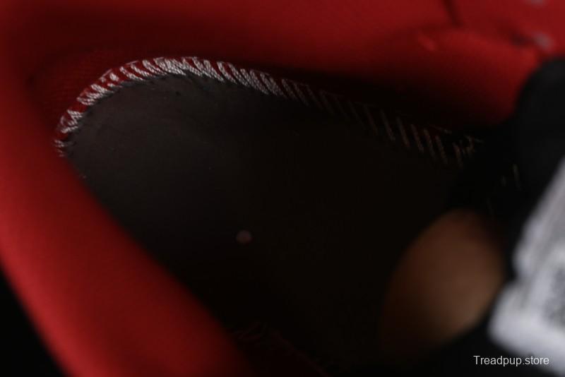 Nike Air Jordan 1 Mid AJ1 Black Red Mid-Top Casual Sneakers - DQ8426-067