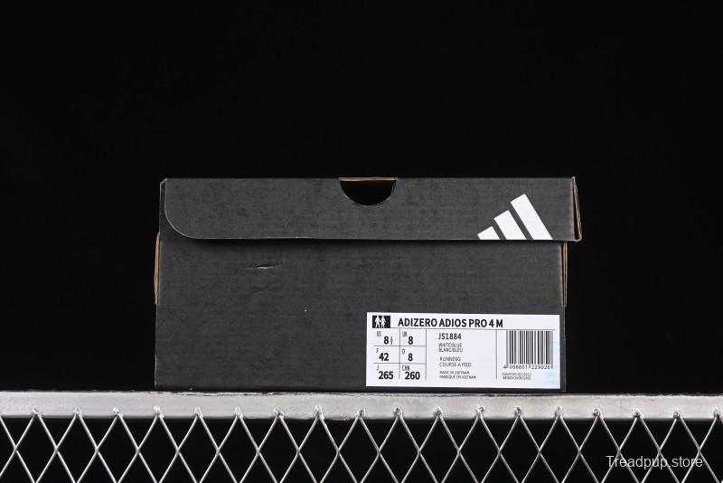 Adidas Adizero Adios 4 M Running Shoes Lightweight Breathable Low-Top - JS1884