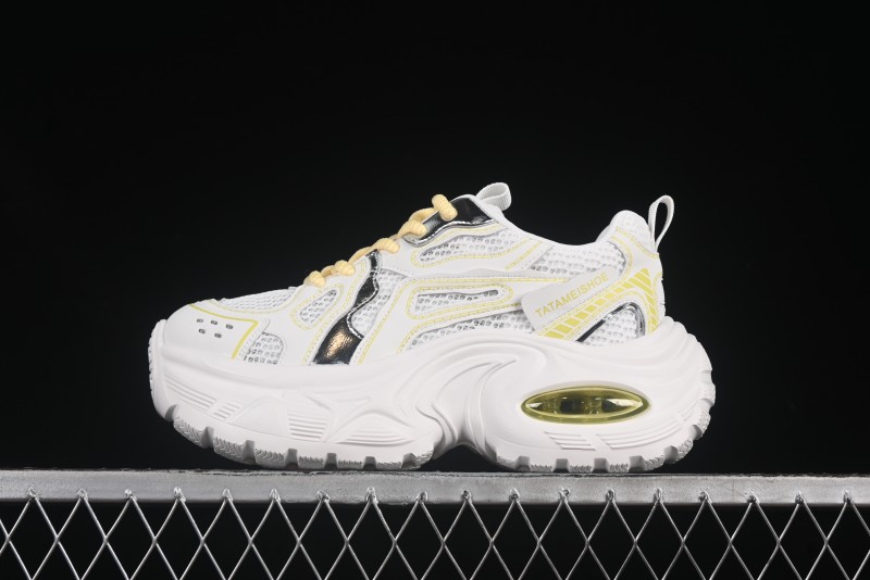 GG-CC Casual Fashion Sporty Chunky Platform Dad Shoes - 879 Yellow