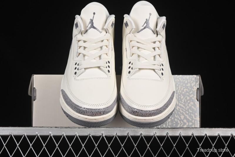 Nike Air Jordan 3 Retro OG Sail Metallic Silver - CK9246-100