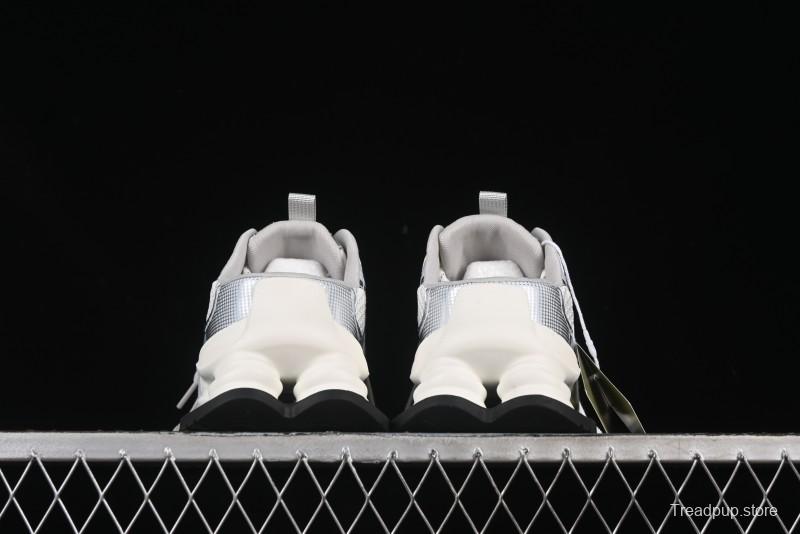 GG-CC Star-Design Lace-Up Hollow-Out Platform Sneakers with 5cm Height Boost - G25U9789