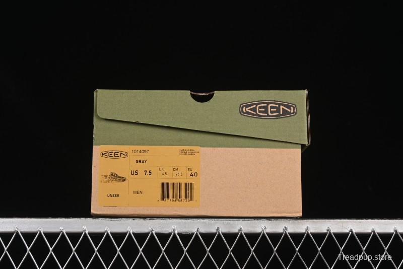 Keen Uneek Flat-M Woven Elastic Strap Outdoor Water Sports Sandals - 1014097