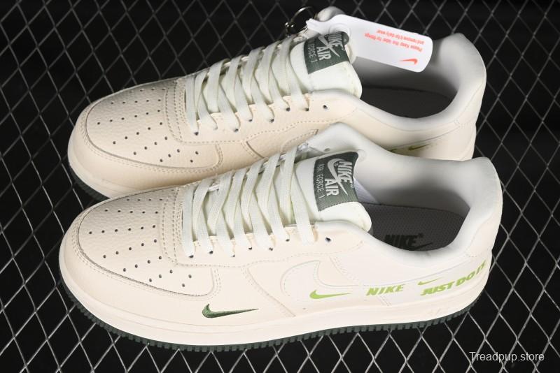 Nike Air Force 1'07 Low Just Do It Casual Sneakers with Full-Length Air Cushion - DF0188-056