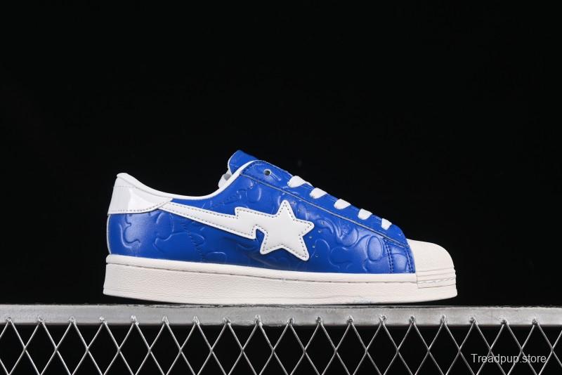 Adidas Bape Superstar JR2702 Shell Toe Casual Sneakers - JR2702