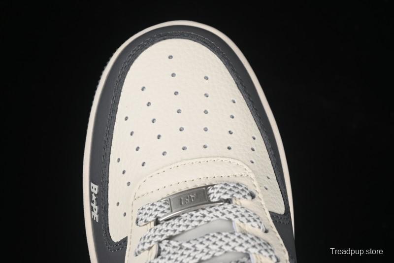 Nike Air Force 1 '07 Low Bape Collaboration Star Swoosh Casual Sneakers - XS1958-570