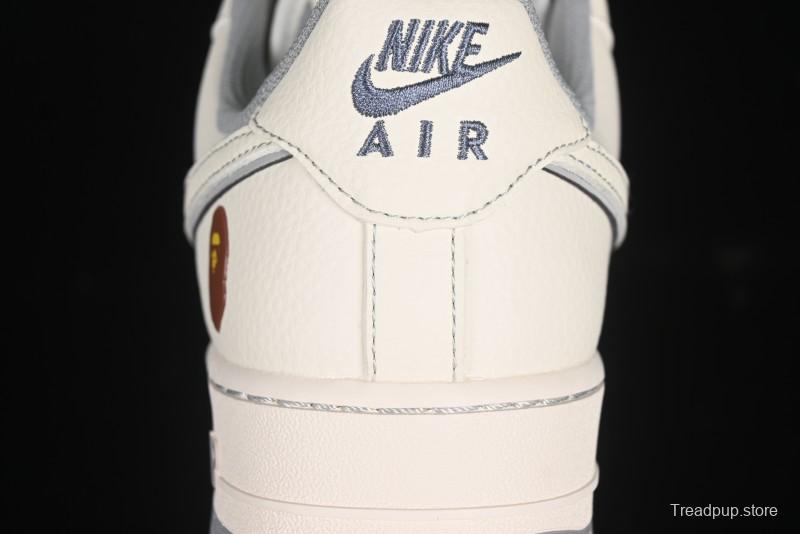 Nike Air Force 1 '07 Low BAPE Collaboration Beige Starry Sky Casual Sneakers - HH7518-065