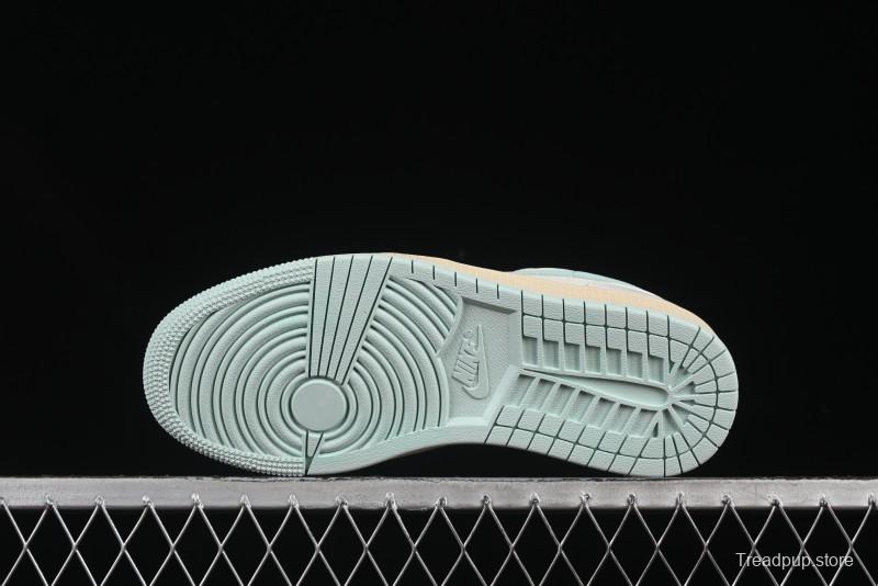 Nike Air Jordan 1 Low AJ1 White Mint Green Low-Top Casual Lifestyle Sneakers - DC0774-134