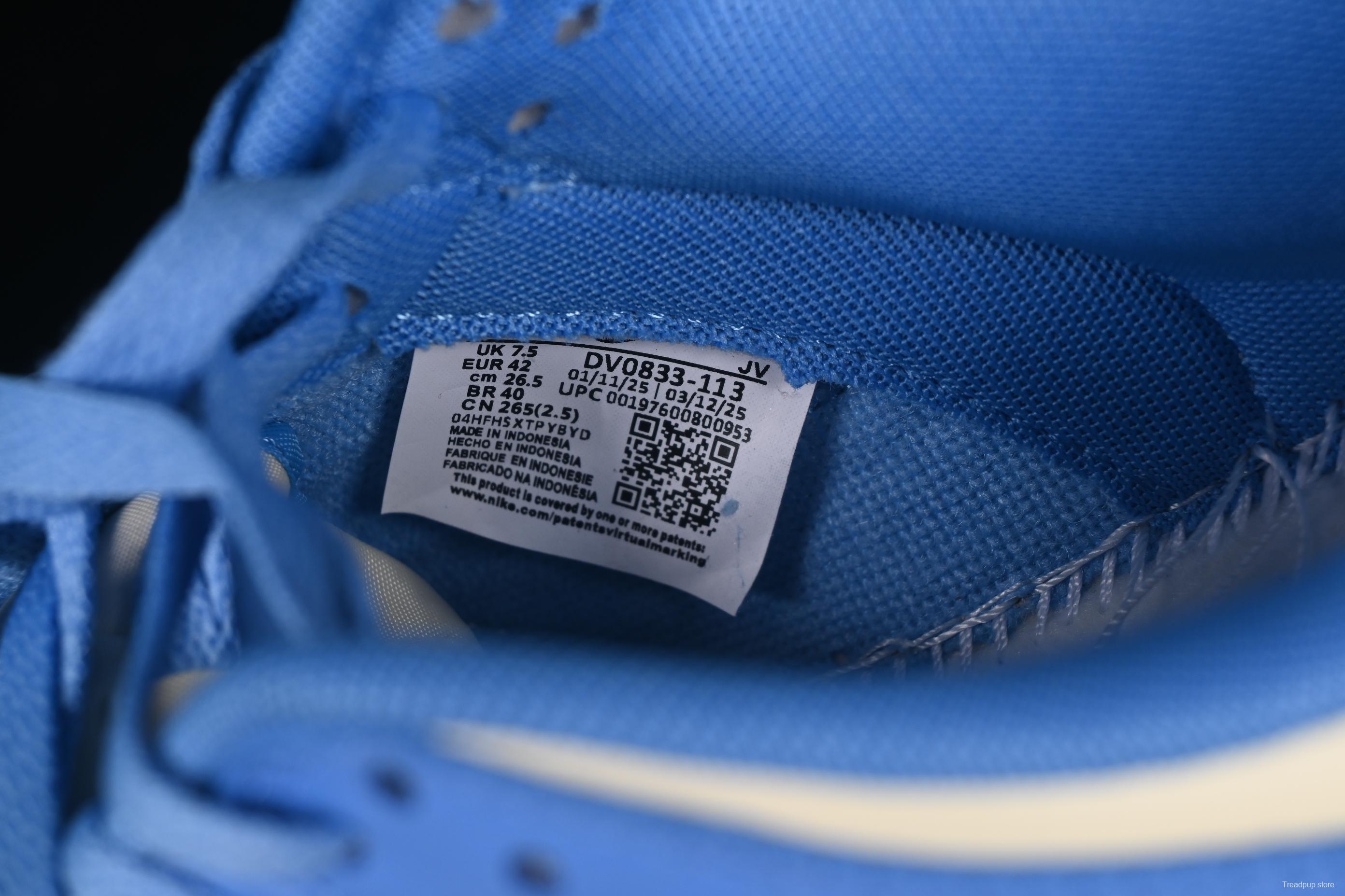 Nike SB Dunk Low University Blue Low-Top Casual Skate Shoes - DV0833-113