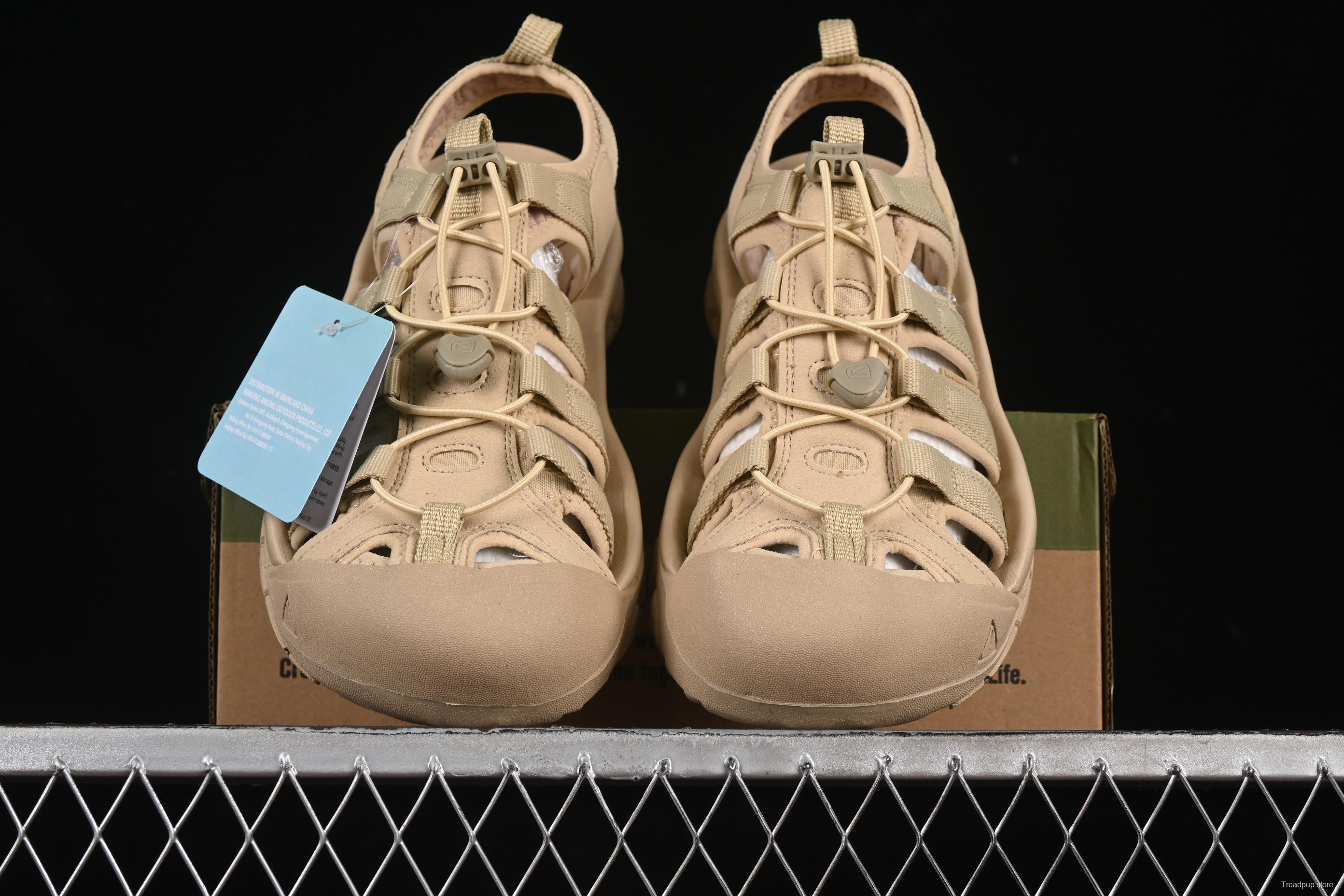 Keen Newport Summer Trendy Woven Stretch Water Hiking Outdoor Sandals - 1022258 Beige