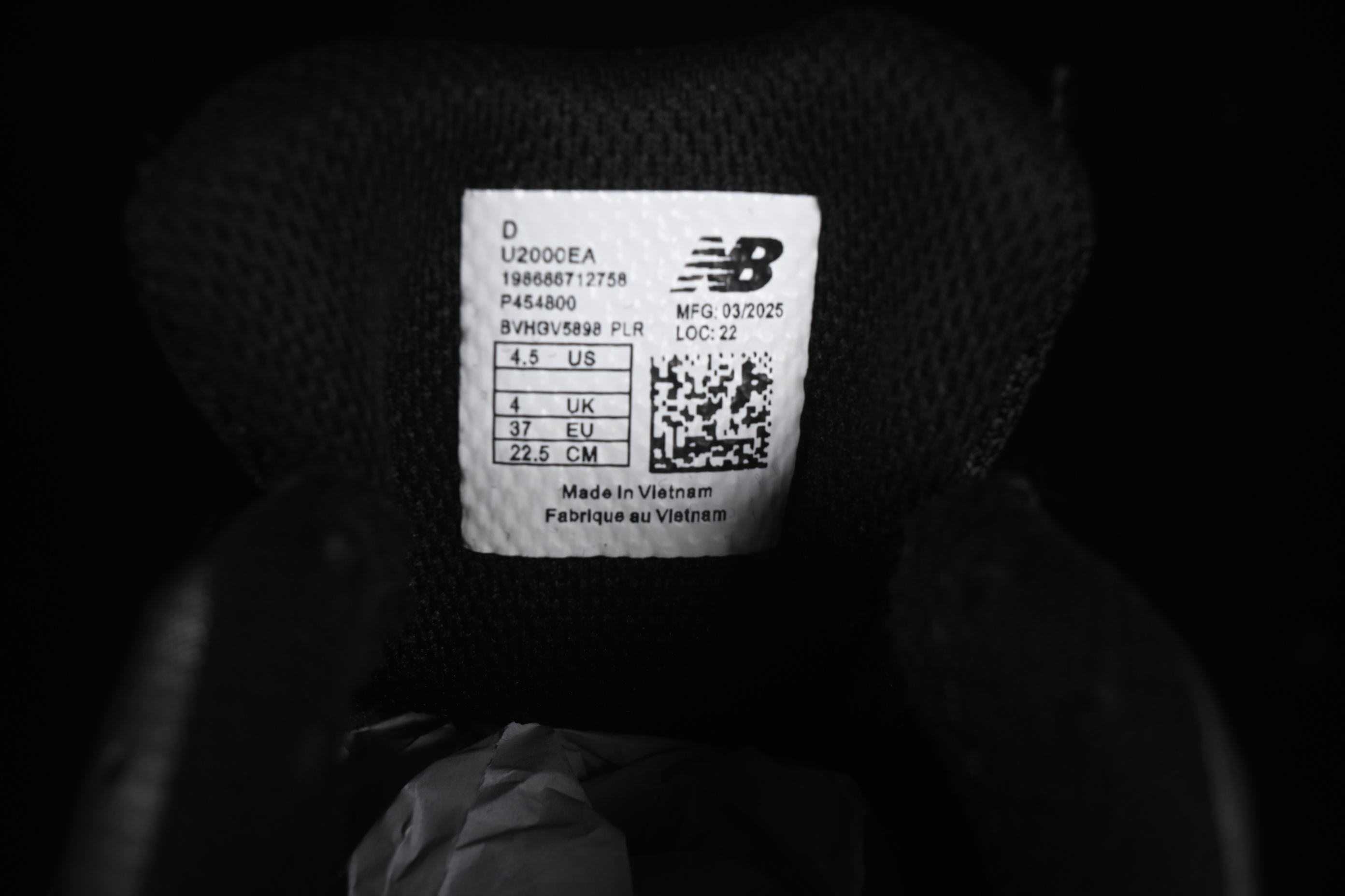 New Balance 2000 Series Retro Dad Style Casual Running Shoes - U2000EA