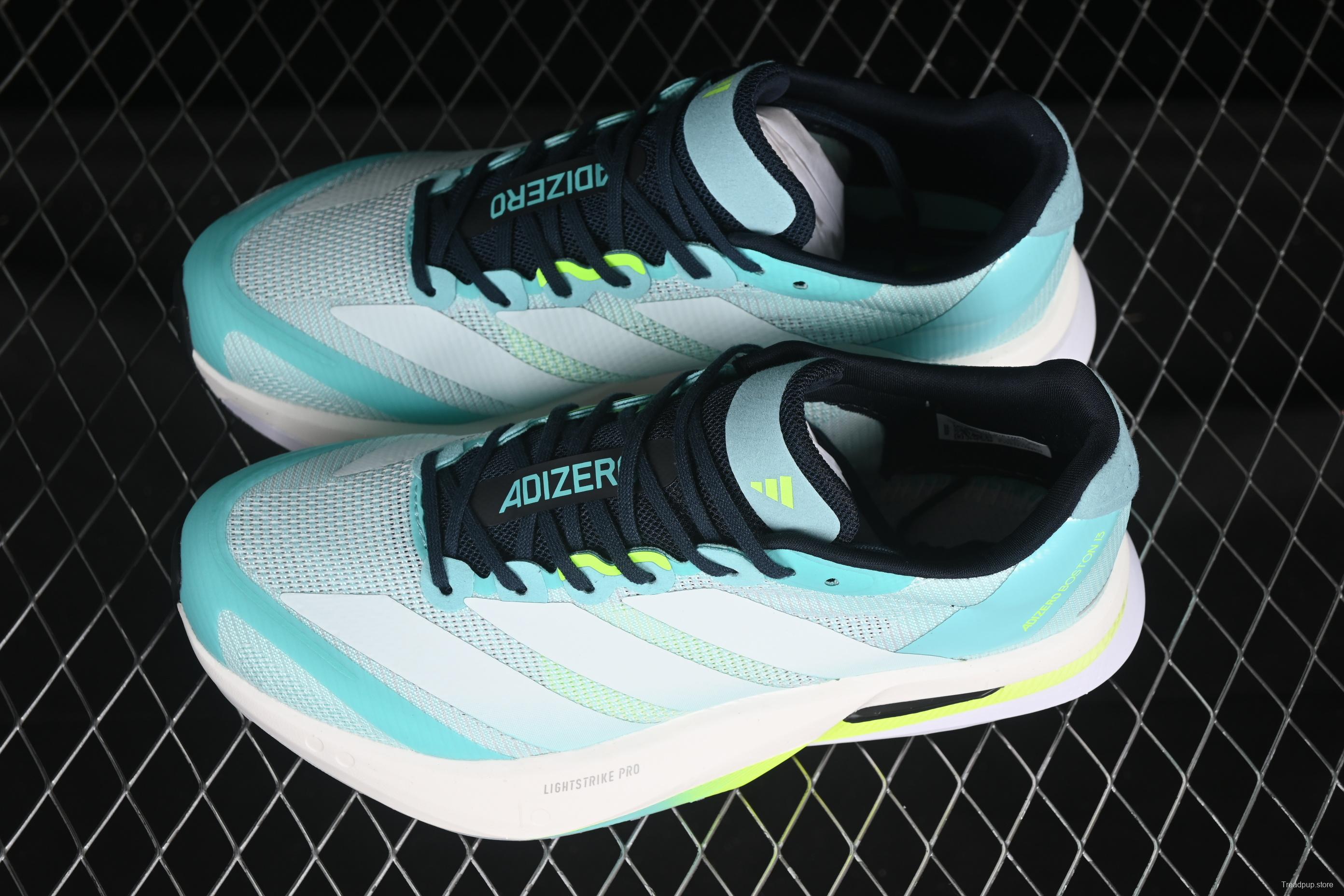 Adidas Adizero Boston 13 Running Shoes with Breathable Design - JS4945