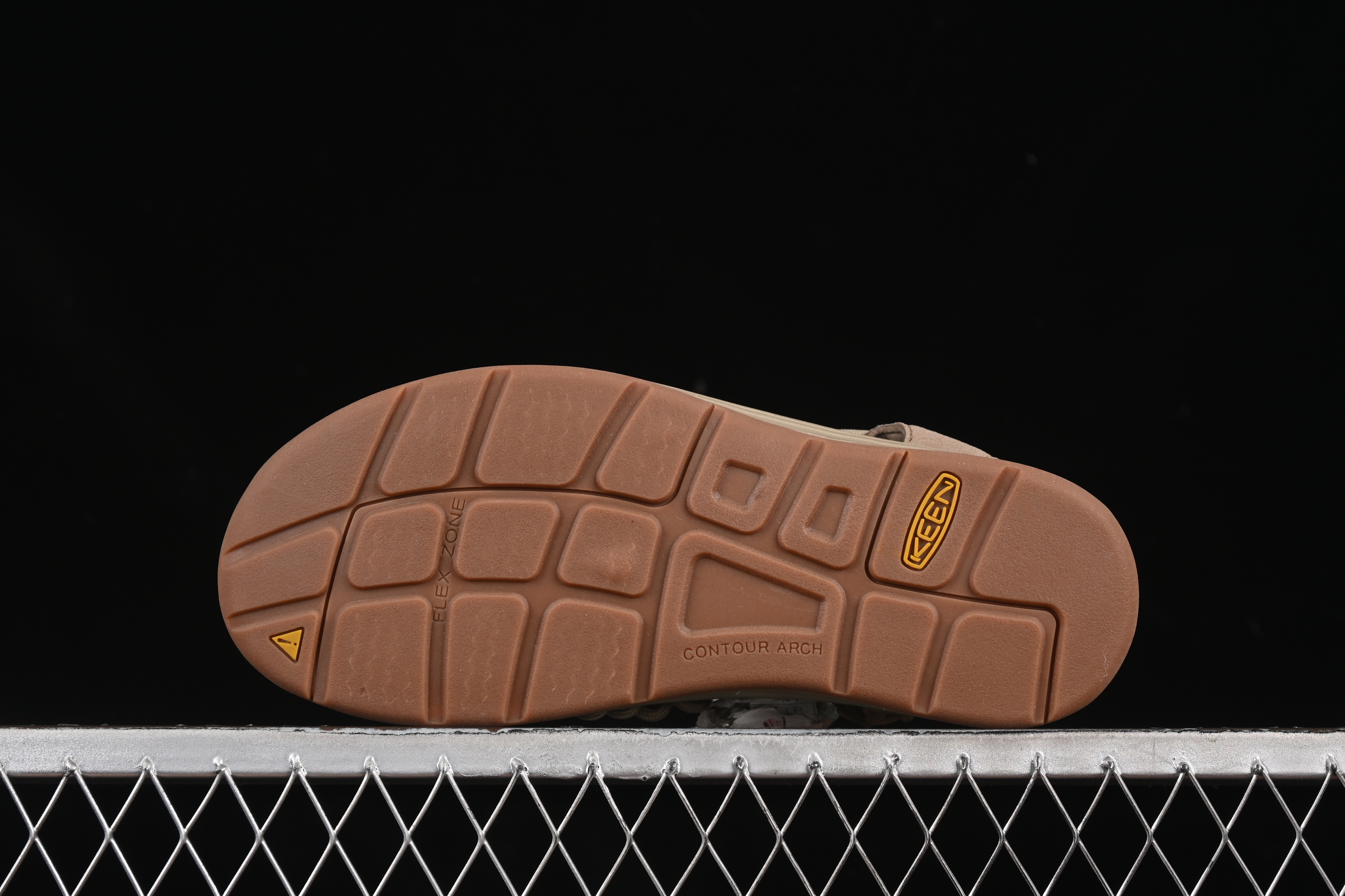 Keen Uneek Flat-M Woven Elastic Strap Outdoor Water Sports Sandals - 1025169 CORNSTALK