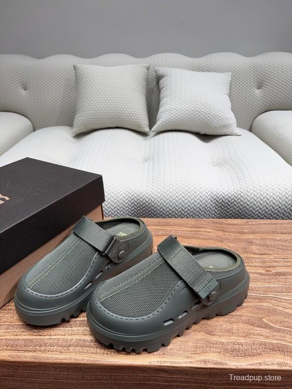 2025 UGG Green Mesh Slippers KFY00220