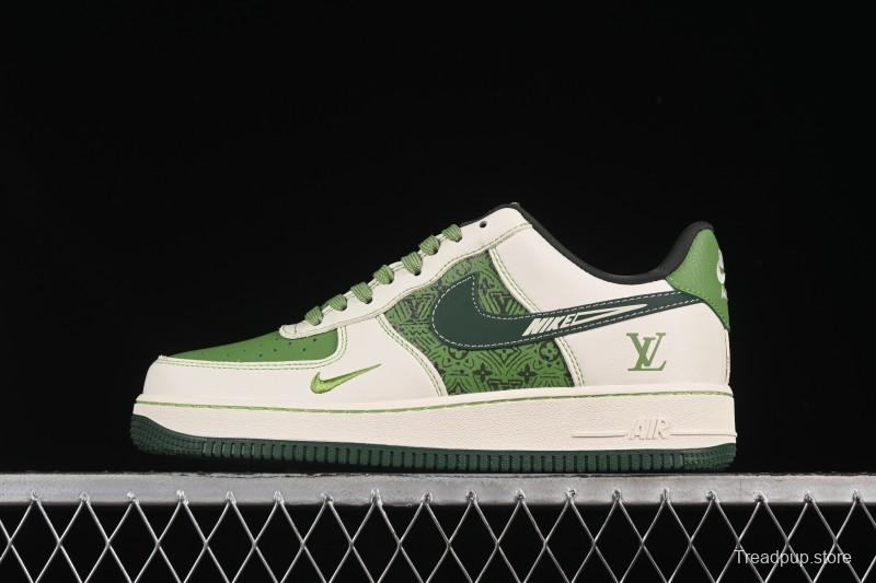 Nike Air Force 1 '07 Low LV Collaboration Turquoise Green Casual Sneakers - KK1988-086