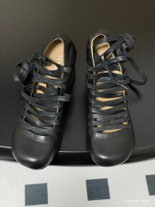 Lemaire 2025 SS Spring Collection Ballet Flats Derby Shoes with Laces Flat Heel and High Heel - KFY00310