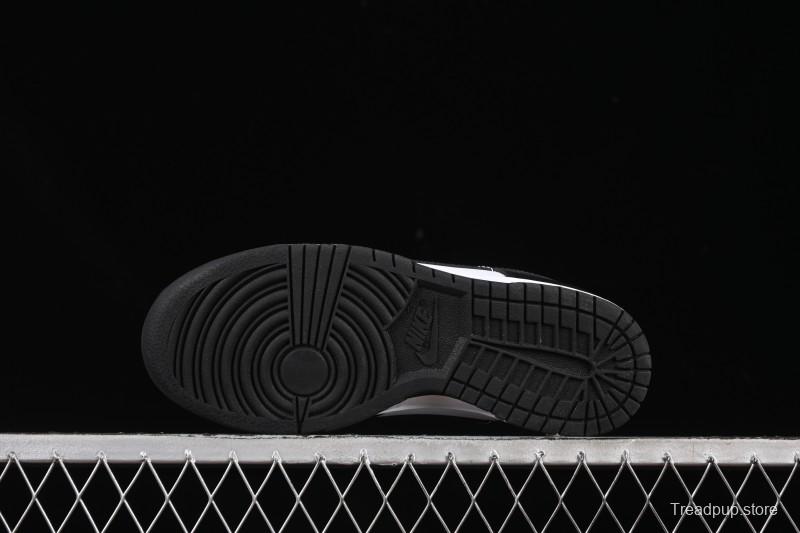 Nike SB Dunk Low Classic Black White Low-Top Casual Skate Shoes - HF5441-100