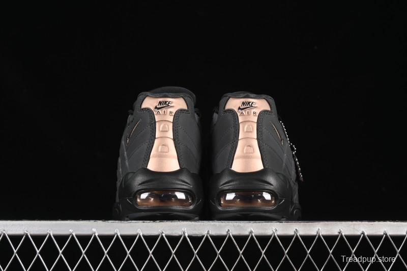 Nike Air Max 95 Retro Cushioned Running Shoes - HQ6457-001