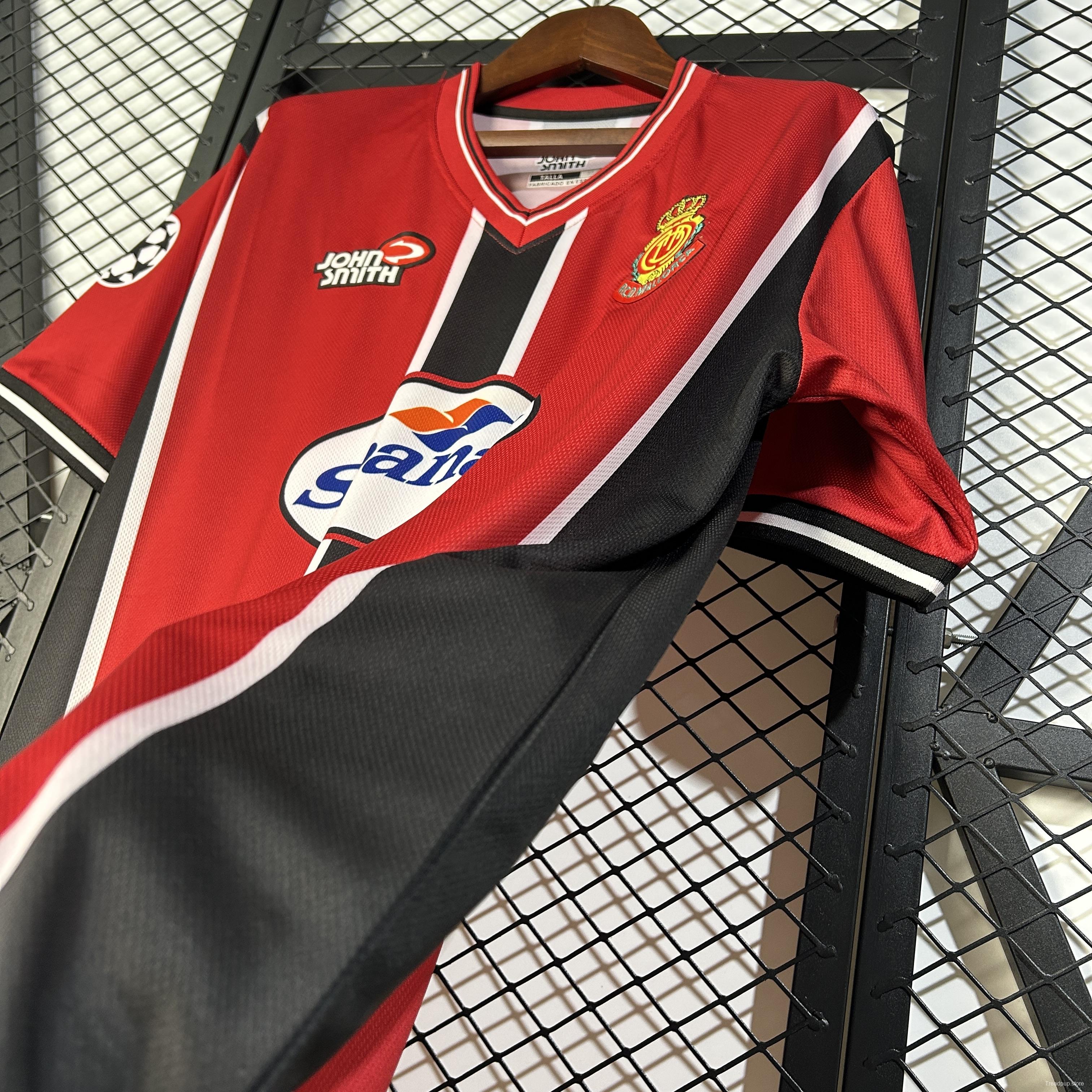 01/02 Retro Mallorca Red Home Jersey