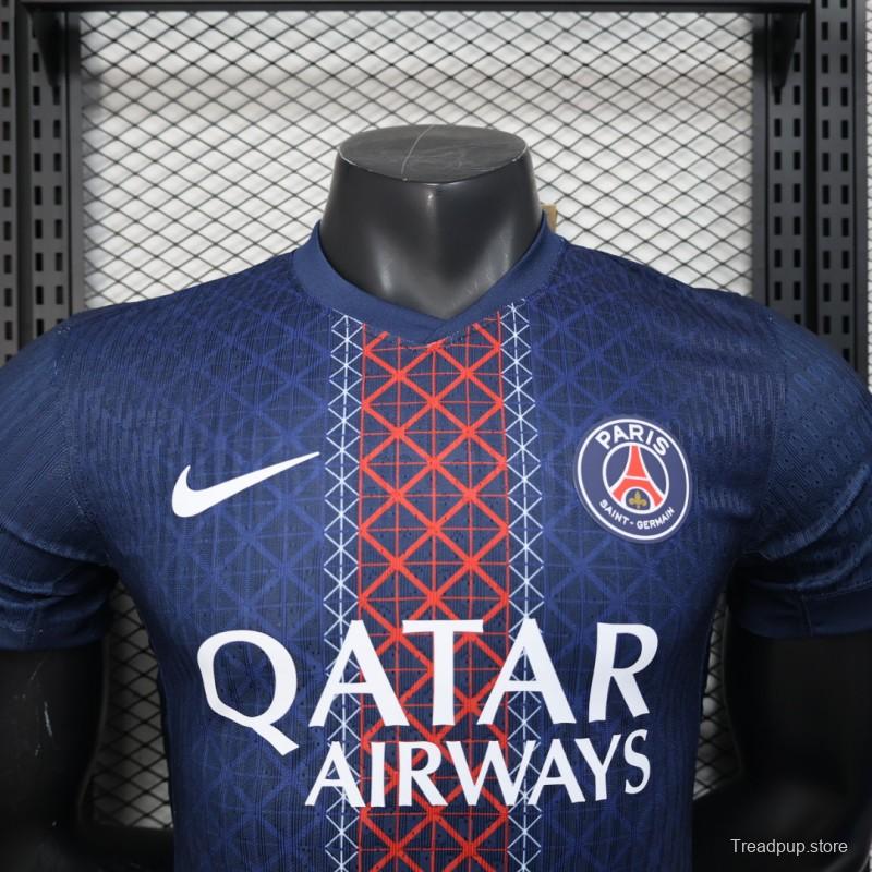 25/26 Player Version PSG Home Jersey
